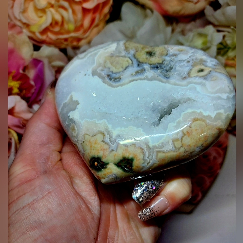 Rare Htf First Vein Ocean Jasper - Gem